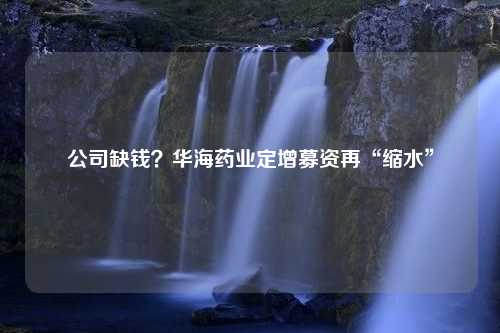 公司缺钱？华海药业定增募资再“缩水”